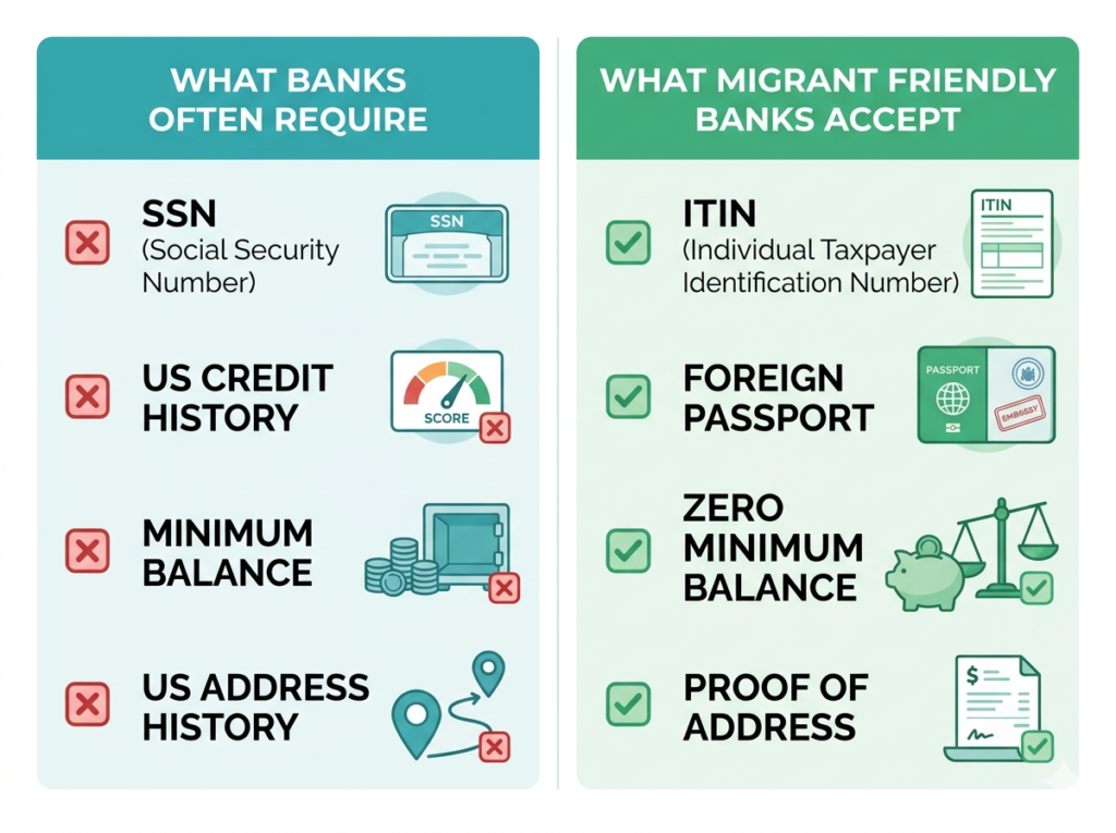 Best Bank Accounts For Migrants 2